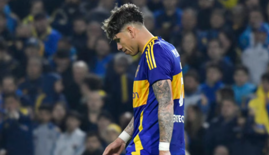 Otro golpe para Boca: Palacios se lesionó y no viaja a Chile